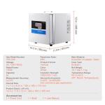 Happybuy Digital Laboratory Incubator, 6L, PID Control