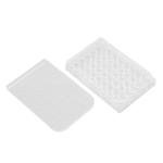 Pongnas 10pcs Transparent Polystyrene Tissue Culture Plates