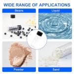 10PCS 4ml Clear Glass Vials with Caps and Droppers