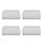 10Pcs Deep Well Plate, 96 Wells 2.2ML, Plastic Laboratory Storage Microplates, Alphanumeric Codes, Wide Application, Low Temperature, Suitable for Identification