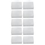 10Pcs Deep Well Plate, 96 Wells 2.2ML, Plastic Laboratory Storage Microplates, Alphanumeric Codes, Wide Application, Low Temperature, Suitable for Identification