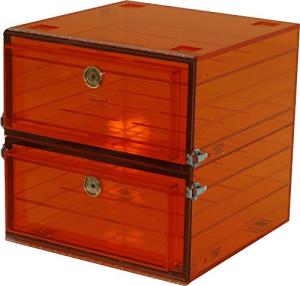 Plas-Labs 862-CGA/NS Desiccator Cabinet with 4 Perforated Shelves