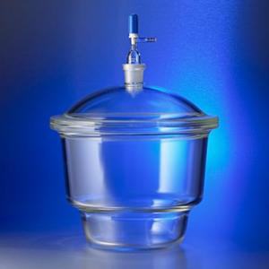 Pyrex 3121-250 Vacuum Desiccator, 10.5 L, Glass, 9" dia