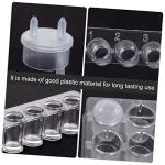 Cabilock Multifunctional Plate Wells Plastic Spot Plate Chemical Reaction Board Uniform Volume Flat Bottoms for Lab Automation