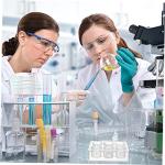 Cabilock Multifunctional Plate Wells Plastic Spot Plate Chemical Reaction Board Uniform Volume Flat Bottoms for Lab Automation