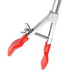 stonylab 2 Prong Lab Clamp, Sturdy Single Adjust Multipurpose Swivel Clamp for Lab Accessories, 8.66 inch Overall Length