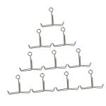 Unomor Spring Hose Clamp 10 Pcs Sealing Clip Pinchcock Tube Clip Lab Tubing Clamp Easy to Install