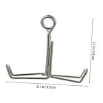 LIFKOME Spring Water Stopper Clamp Lab Clamp 10 Pcs Sealing Clip for Rubber Hoses Adjust Pinchcock