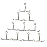 PLAFOPE 10 Pack Spring Water Stoppers Tube Spring Stopper Clips Pinchcock Control Clips for Lab Equipment