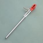 stonylab 2 Prong Lab Clamp, Sturdy Single Adjust Multipurpose Swivel Clamp for Lab Accessories, 8.66 inch Overall Length