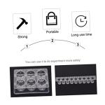Cabilock Multifunctional Plate Wells Plastic Spot Plate Chemical Reaction Board Uniform Volume Flat Bottoms for Lab Automation