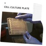 BUGUUYO 2pcs Disposable Cell Culture Plate Plastic Lab Tissue Culture Plate Lid