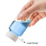 YIMITEE 30 Pack 80 ml Plastic Pill Bottle, Clear Empty Medicine Bottles with Caps, Prescription Pill Containers, Travel Sample Vial for Solid Powder Medication, Vitamin, Tablet, Candy