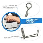 LIFKOME Spring Water Stopper Clamp Lab Clamp 10 Pcs Sealing Clip for Rubber Hoses Adjust Pinchcock