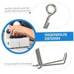 PLAFOPE 10 Pack Spring Water Stoppers Tube Spring Stopper Clips Pinchcock Control Clips for Lab Equipment