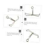 Unomor Spring Hose Clamp 10 Pcs Sealing Clip Pinchcock Tube Clip Lab Tubing Clamp Easy to Install