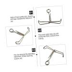 PLAFOPE 10 Pack Spring Water Stoppers Tube Spring Stopper Clips Pinchcock Control Clips for Lab Equipment