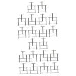 Gatuida 20pcs Ergonomic Grip Tube Clamp for Lab Tube Holder Crimp Hose Clamps Spring Water Stopper Flatjaw Pinchcock Adjust Pinchcock