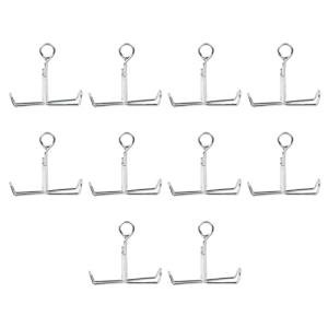 jiahesuw 10pieces Water Stopper Spirals Hose Clip for Rubber Hose Liquid Flows Adjust Pinchcock Control Clip Lab Tubing Clip Clamp