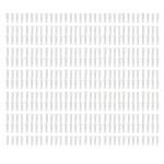 500pcs Microcentrifuge Tube, 1.5ml Flat Bottom Polypropylene Clear Centrifuge Tubes with Screw Cap, Small Sample Bottle Vials Container for Laboratory (Flat Bottom)