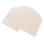 Hemobllo 100sheets Filter Paper Assortment Square Filter Paper Chemistry Laboratory Qualitative