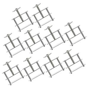 SOLUSTRE 20pcs Water Tube Clip Clamp Screw Water Stopper Flatjaw Pinchcock Sealing Clip for Lab Tubing