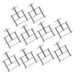 SOLUSTRE 20pcs Water Tube Clip Clamp Screw Water Stopper Flatjaw Pinchcock Sealing Clip for Lab Tubing