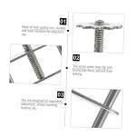 Gatuida 20pcs Ergonomic Grip Tube Clamp for Lab Tube Holder Crimp Hose Clamps Spring Water Stopper Flatjaw Pinchcock Adjust Pinchcock