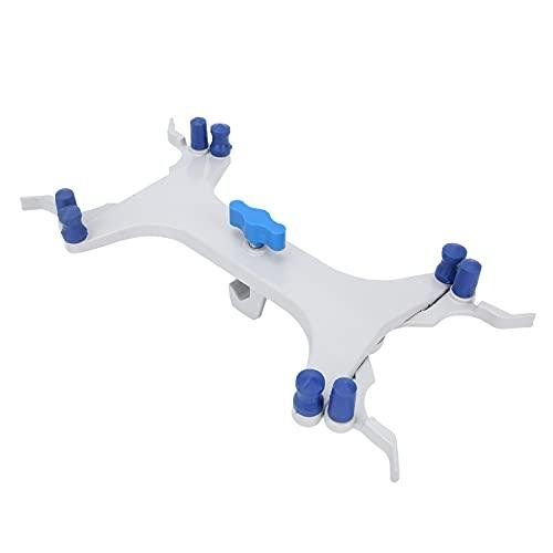 Aluminum Burette Clamp, Lab Adjustable Buret Clamp/Holder Spring Accessory Dual Test Tube Clamps Loaded Laboratory Rubber Holder Titration Stand Accessories