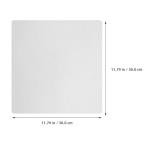 MAGICLULU Qualitative Filter Papers 11.81 Inch Square Laboratory Filter Sheets for Water Absorption and Experimental Filtration 12 Pack