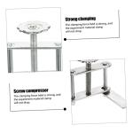 CIYODO 20pcs Hose Clamp Adjust Pinchcock Clamp for Sealing Galvanized Clip for Lab and School Use