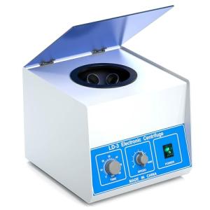 Centrifuge Machine, Lab Benchtop Centrifuges, Electric Laboratory Centrifugal Equipment with 6x50ml Centrifuge Tubes, Low Speed 0-4000RPM 0-60Min Timer 2770xg Max Centrifugal Force