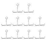 jiahesuw 10pieces Water Stopper Spirals Hose Clip for Rubber Hose Liquid Flows Adjust Pinchcock Control Clip Lab Tubing Clip Clamp