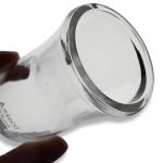 Eisco Labs - 25mL Conical Flask, Wide Neck, Borosilicate Glass, Heat Resistant Flask for Small Volume Mixing, Titrations, Sample Storage, Scientific Experiments - Chemists, Microbiologists & Labs