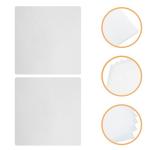 MAGICLULU Qualitative Filter Papers 11.81 Inch Square Laboratory Filter Sheets for Water Absorption and Experimental Filtration 12 Pack