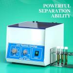 Centrifuge Machine, Lab Benchtop Centrifuges, Electric Laboratory Centrifugal Equipment with 6x50ml Centrifuge Tubes, Low Speed 0-4000RPM 0-60Min Timer 2770xg Max Centrifugal Force