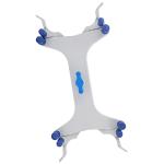 Aluminum Burette Clamp, Lab Adjustable Buret Clamp/Holder Spring Accessory Dual Test Tube Clamps Loaded Laboratory Rubber Holder Titration Stand Accessories