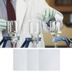 PRETYZOOM Qualitative Filter Paper 11.8 Inch Large Sheets for Laboratory Absorbing and Experiment Filtration 30 Pieces