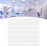 500pcs Microcentrifuge Tube, 1.5ml Flat Bottom Polypropylene Clear Centrifuge Tubes with Screw Cap, Small Sample Bottle Vials Container for Laboratory (Flat Bottom)