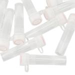 500pcs Microcentrifuge Tube, 1.5ml Flat Bottom Polypropylene Clear Centrifuge Tubes with Screw Cap, Small Sample Bottle Vials Container for Laboratory (Flat Bottom)