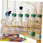 Unomor 10pcs Screw Water Stopper Clamp Flatjaw Pinchcock Spring Clamp Heavy Duty Hose Pliers Sealing Tube Clip Lab Tubing Holder