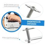 SOLUSTRE 20pcs Water Tube Clip Clamp Screw Water Stopper Flatjaw Pinchcock Sealing Clip for Lab Tubing