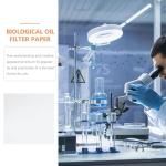 PRETYZOOM Qualitative Filter Paper 11.8 Inch Large Sheets for Laboratory Absorbing and Experiment Filtration 30 Pieces