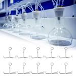 jiahesuw 10pieces Water Stopper Spirals Hose Clip for Rubber Hose Liquid Flows Adjust Pinchcock Control Clip Lab Tubing Clip Clamp