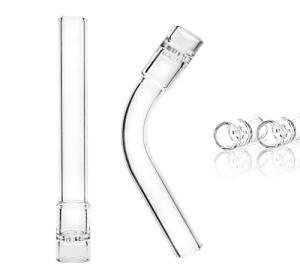 Solo Glass Tube Stem Set - 110mm Straight & Curved