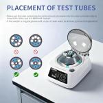 LACHOI Mini Centrifuge for Microtubes and PCR Strips