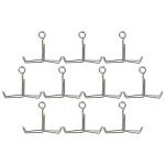 10-Pack Waterproof Tubing Clip Set for Lab