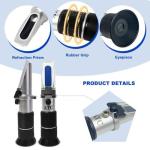 High-Accuracy 0-90% Brix Refractometer for Beverages