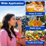 High-Accuracy 0-90% Brix Refractometer for Beverages