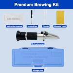 High-Accuracy 0-90% Brix Refractometer for Beverages